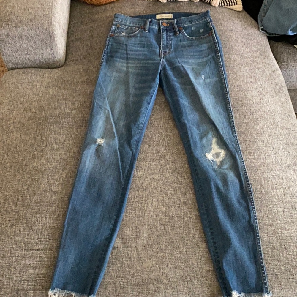 Madewell high rise skinny jeans size 26